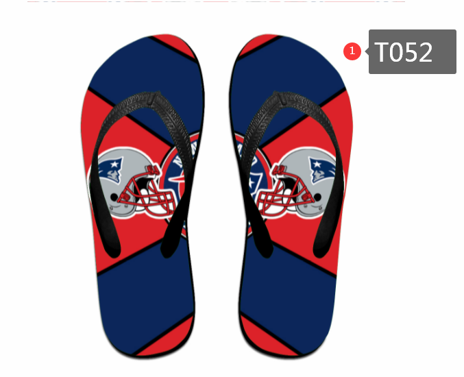 All Sizes New England Patriots Flip Flops T052(Pls check description for details)